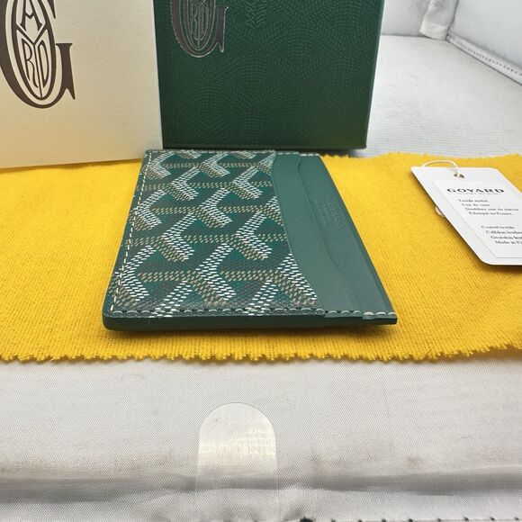 Goyard Saint Sulpice Green Card Holder Authentic New With Tags Paris July 2025 - Picture 10 of 10